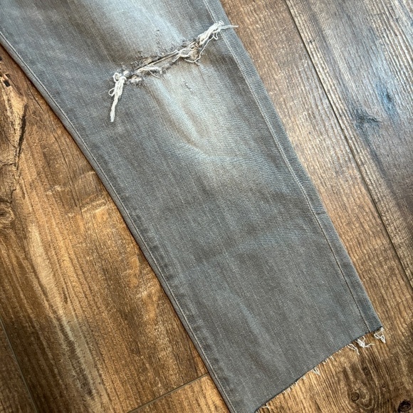 NEW AGOLDE Slim Fit Bedford Grey Denim Women's Size 31 - Picture 6 of 16